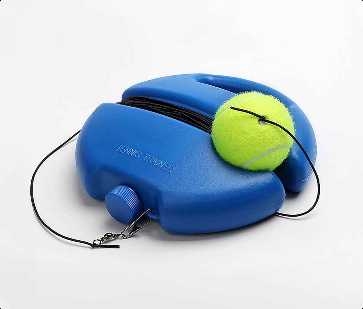 Tennistrainer Set Met Elastiek En Tennisbal - Blauw