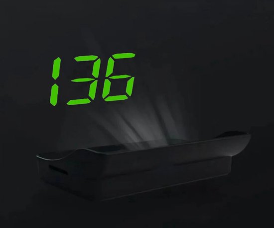 TechEssentials HUD GPS - Green - Speedometer - Car | Head Up Displays - USB