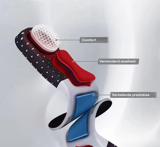 4-Pair Insoles - Gel Insoles - Heel Spur Insoles - Size 40-46 | Men's Gel Insoles - Women's Arch Support - Women's Heel Insoles - Terrycloth - Sports - Anti-slip Heel Raiser - Achilles Tendon - Raising Insoles Work Shoes - Black