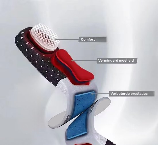 2-Pair Insoles - Gel Insoles - Heel Spur Insoles - Size 40-46 | Men's Gel Insoles - Women's Arch Support - Women's Heel Insoles - Terrycloth - Sports - Anti-slip Heel Raiser - Achilles Tendon - Raising Insoles Work Shoes - Gray